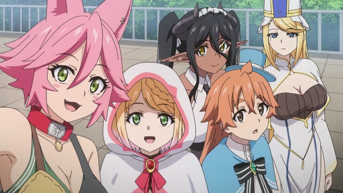 Yandere Dark Elf Episode 9 Mei Takes Cosplay Group Selfie