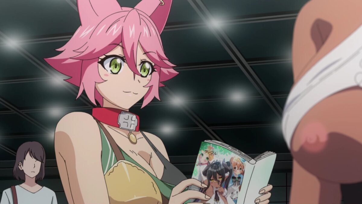 Yandere Dark Elf Episode 9 Mei With Book And Boob