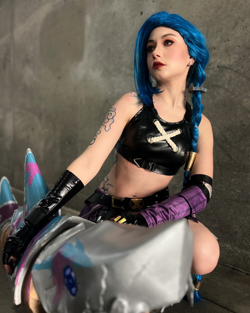 Jinx from Arcane by Daniella Claire