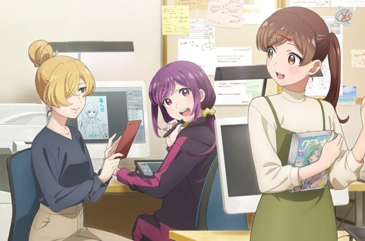 A Mangaka's Weirdly Wonderful Workplace PV1 11b