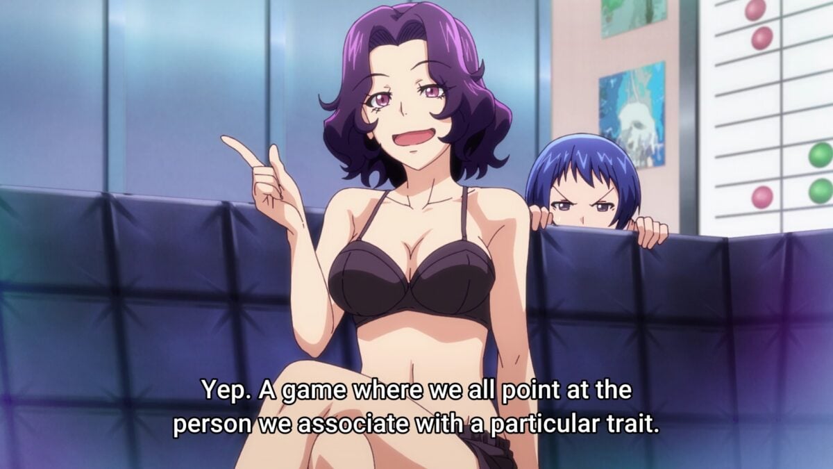 Grand Blue S2 Episode 3 Azusa Explains Pointing Rules