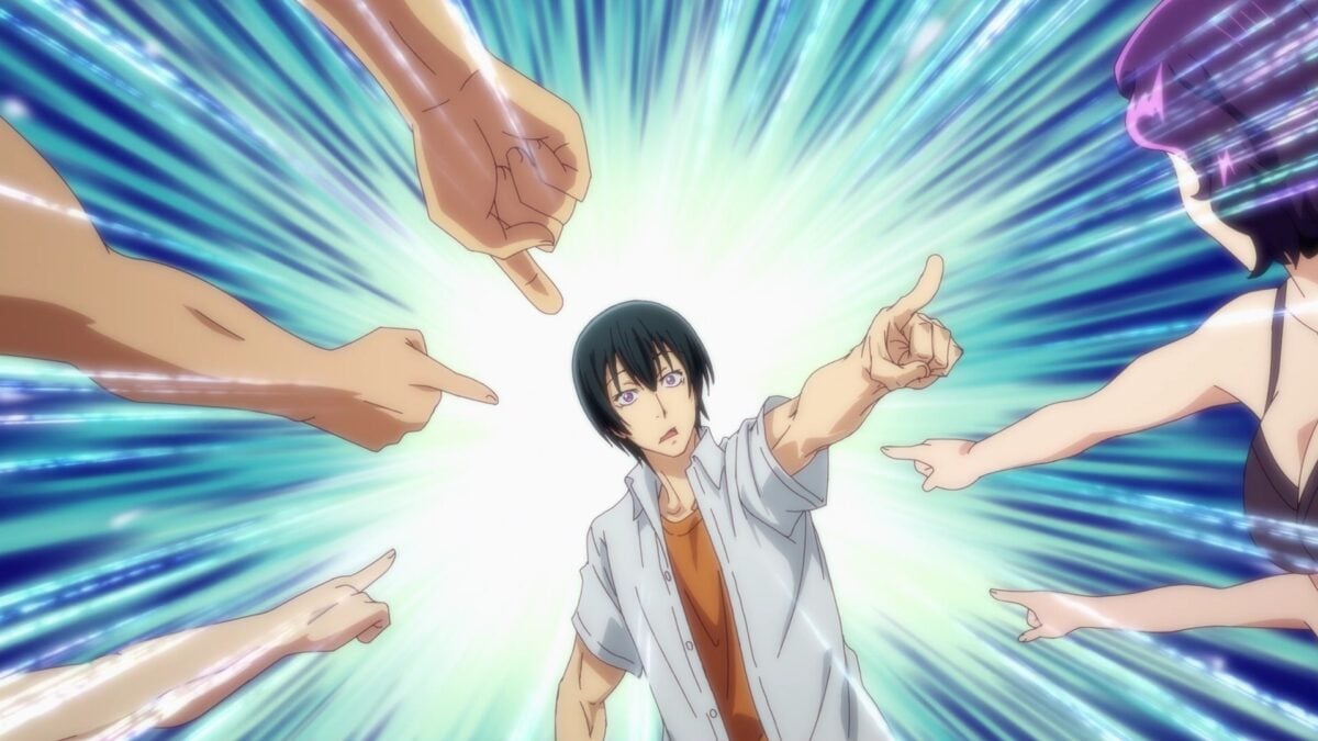 Grand Blue S2 Episode 3 Iori Points Back