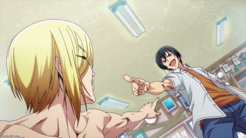 Grand Blue S2 Episode 3 Iori Points To Otaku