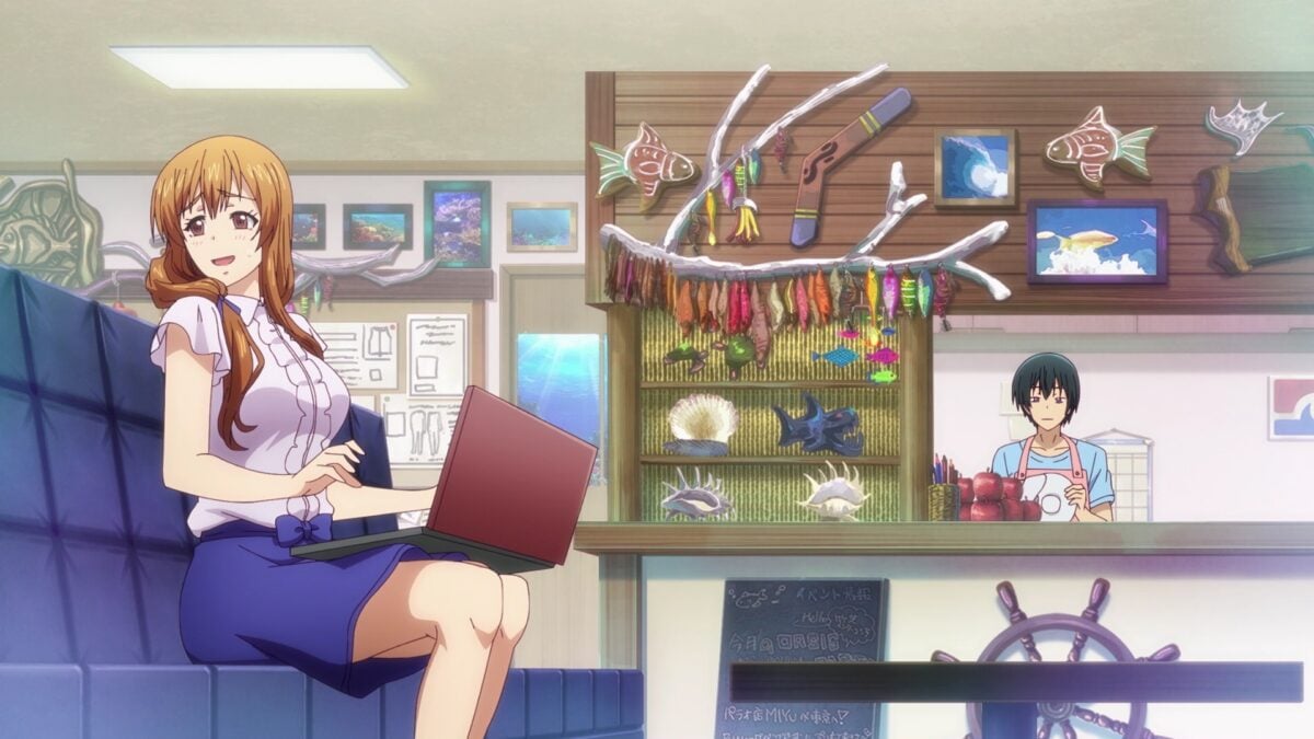 Grand Blue S2 Episode 3 Nanaka Sits Far Away From Iori