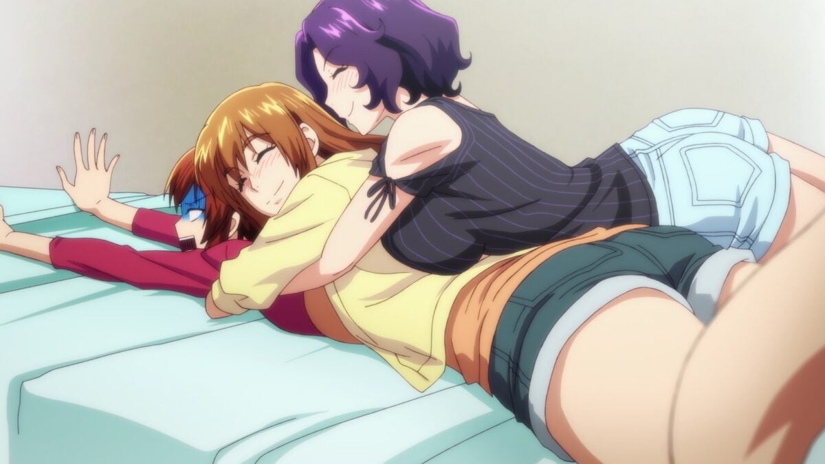 Grand Blue S2 Episode 4 Nanaka Azusa Tackle Chisa