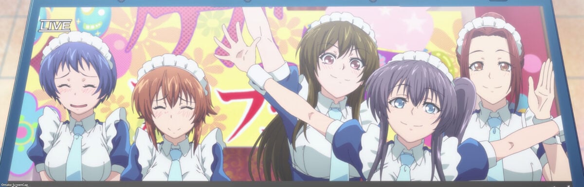 Grand Blue S2 Episode 5 Cakey Cafe Girls In Regular Makeup