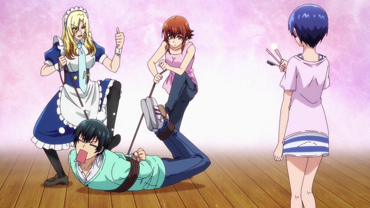 Grand Blue S2 Episode 5 Kouhei Chisa Restrain Iori