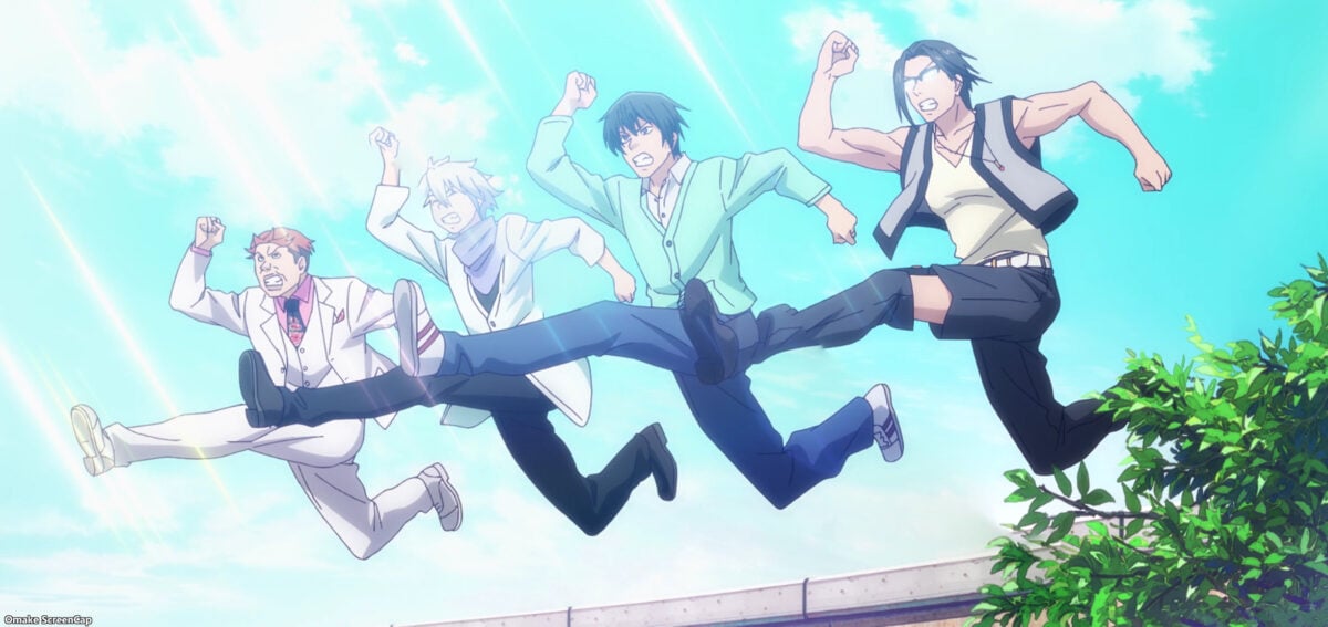 Grand Blue S2 Episode 6 Boys Jump Over Wall