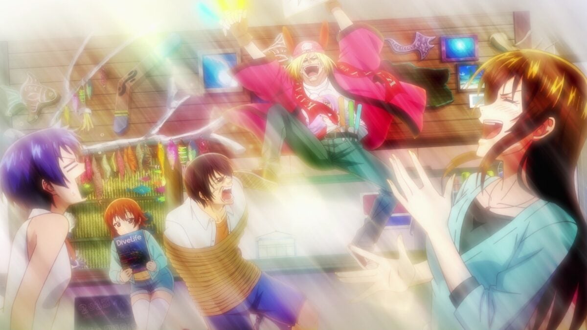 Grand Blue S2 Episode 6 Kouhei Celebrates Kaya Autograph