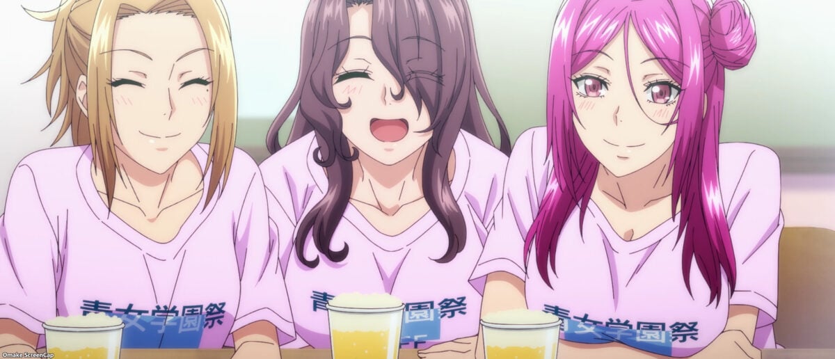 Grand Blue S2 Episode 6 Yuki Natsumi Sakurako Drink Beer