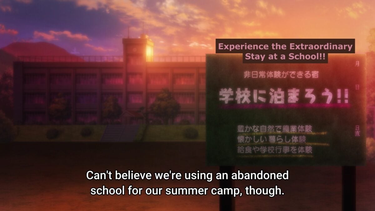 Grand Blue S2 Episode 7 Abandoned School Experience