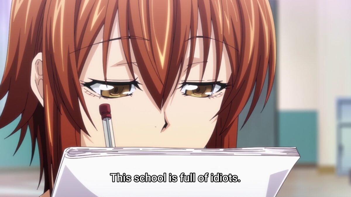 Grand Blue S2 Episode 7 Chisa Takes Notes