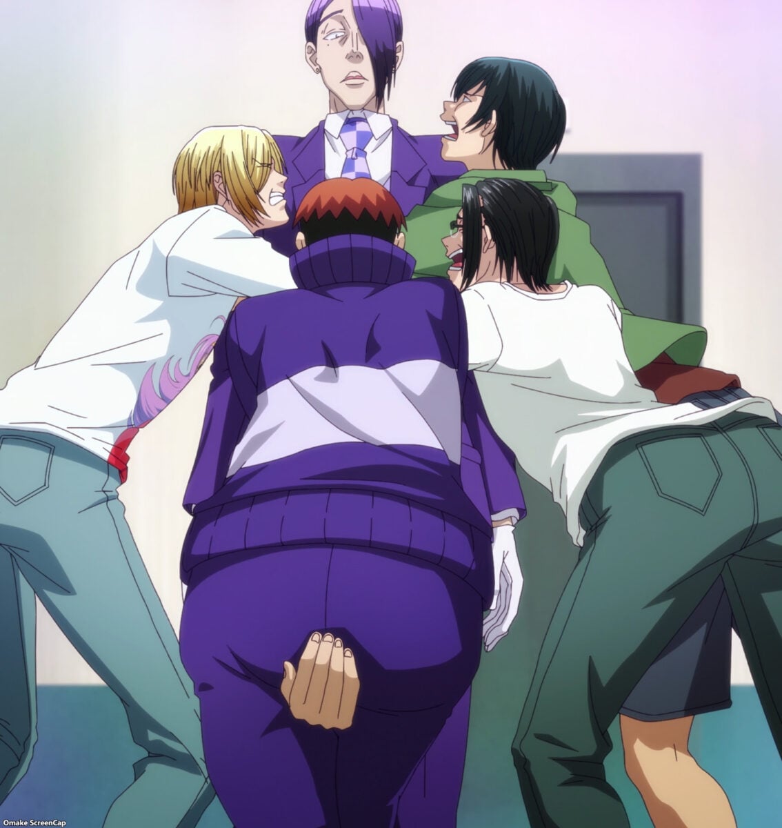Grand Blue S2 Episode 7 Iori Friends Mob Ushironomiya