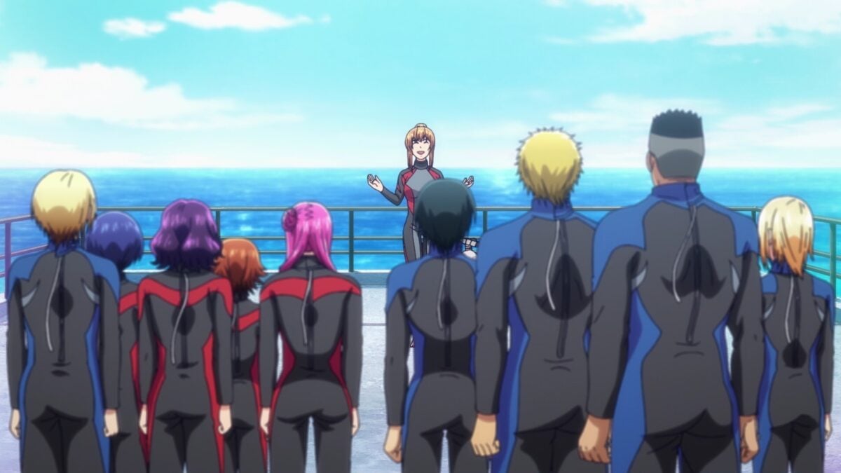 Grand Blue S2 Episode 8 Nanaka Diving Instructor