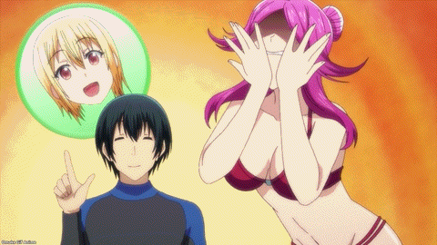 Grand Blue S2 Episode 8 Sakurako Freaks Out