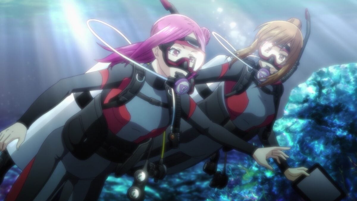 Grand Blue S2 Episode 8 Sakurako Swims With Nanaka