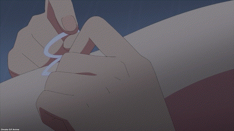 Haite Kudasai, Takamine San Episode 12 [END] Koushi Finishes Panty String Knot