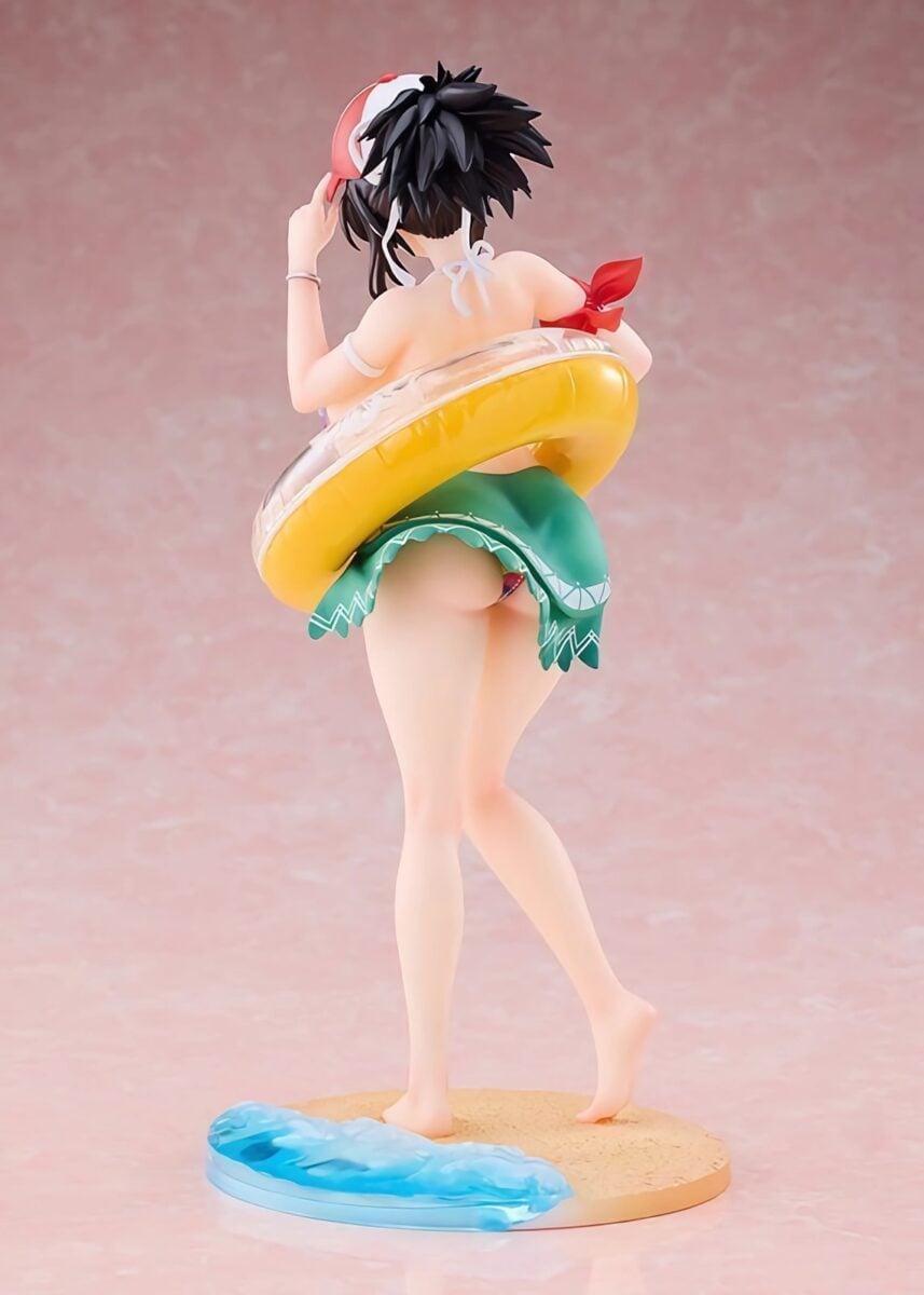 Honey2 Senran Kagura New Link Yumi And Asuka Swimsuit Figures Asuka Back View