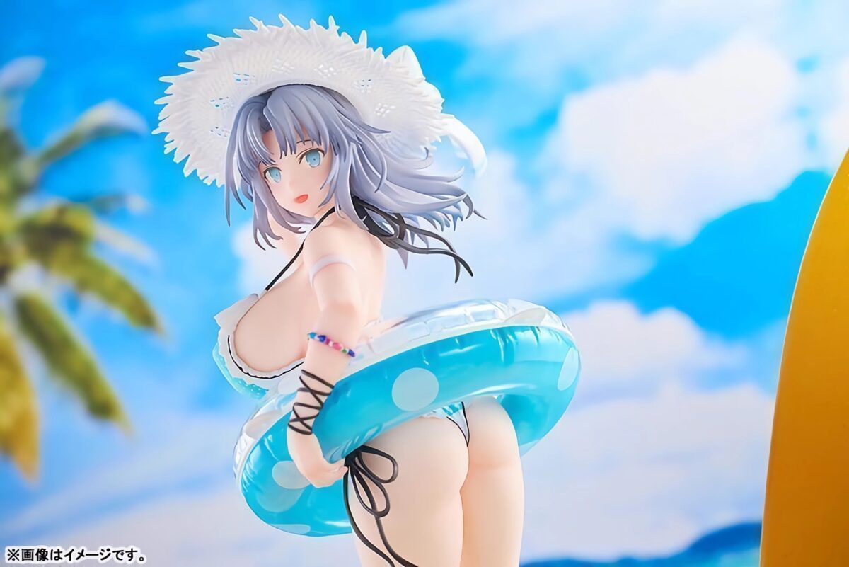 Honey2 Senran Kagura New Link Yumi And Asuka Swimsuit Figures Yumi Back Promo