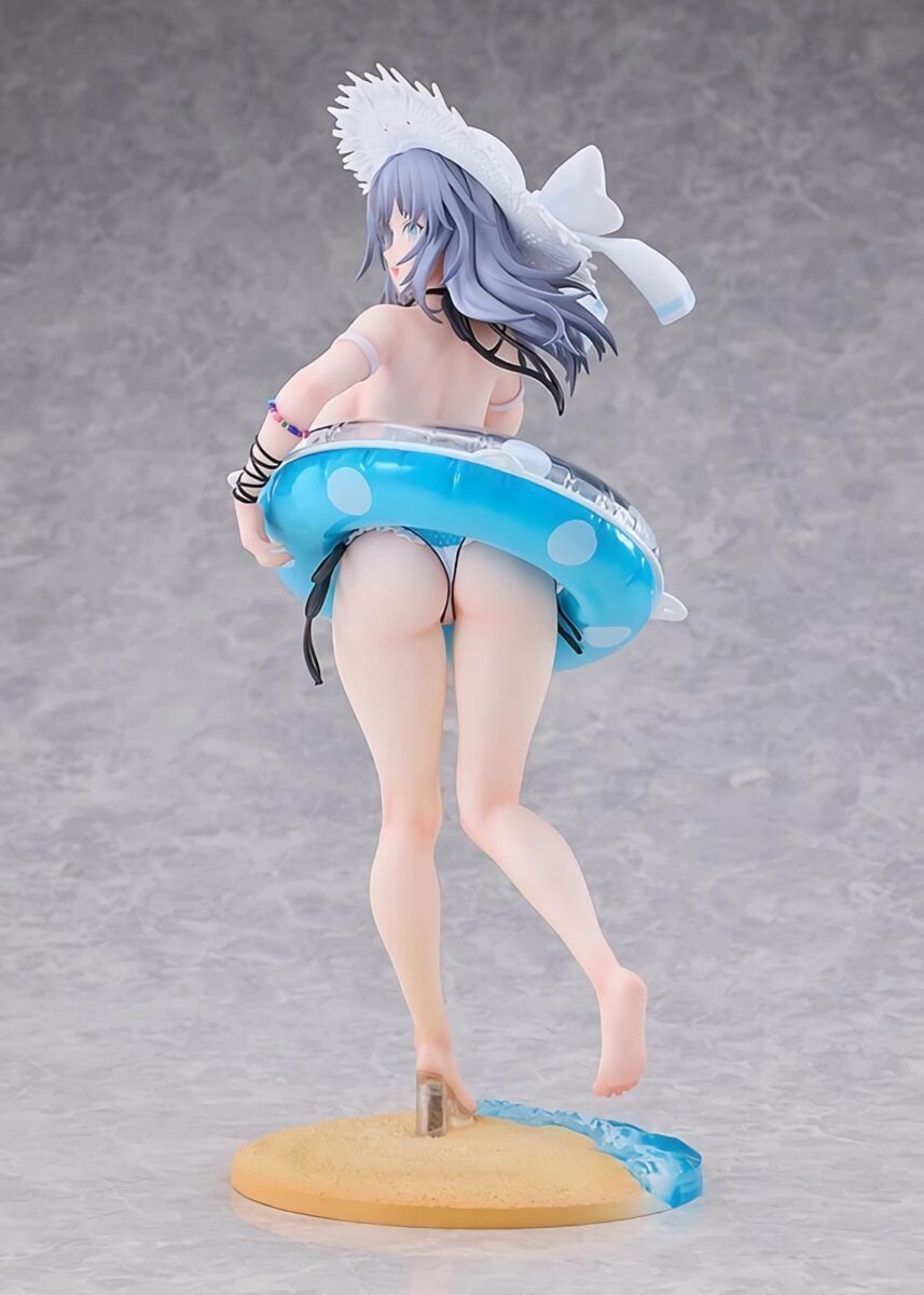 Honey2 Senran Kagura New Link Yumi And Asuka Swimsuit Figures Yumi Back View