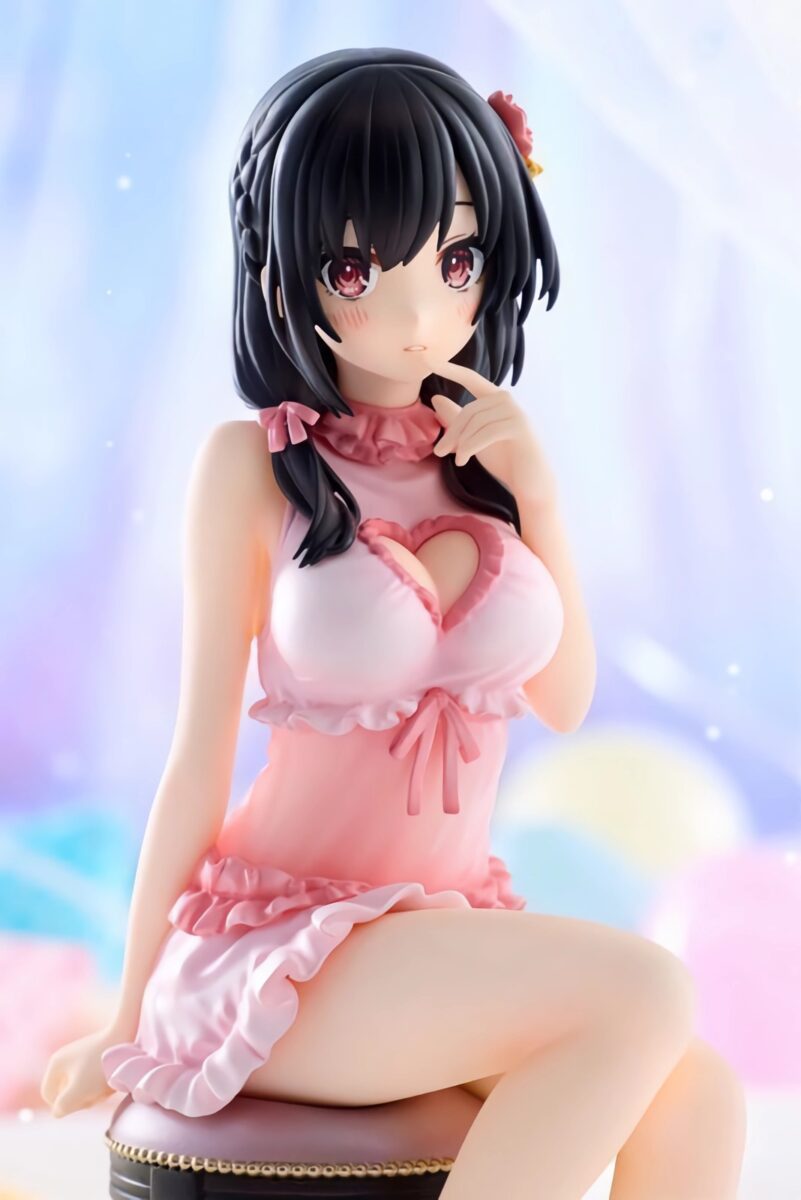 KD Colle Konosuba Negligee Figure Set YunYun Front View