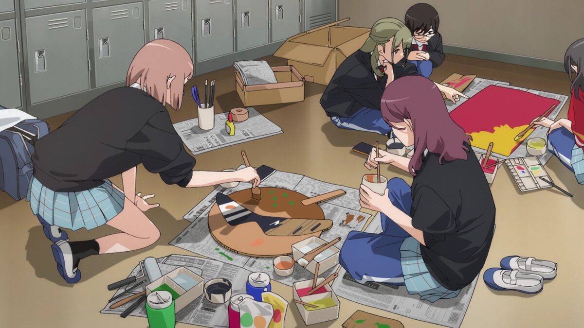 My Dress Up Darling S2 Episode 18 Girls Paint Decorations