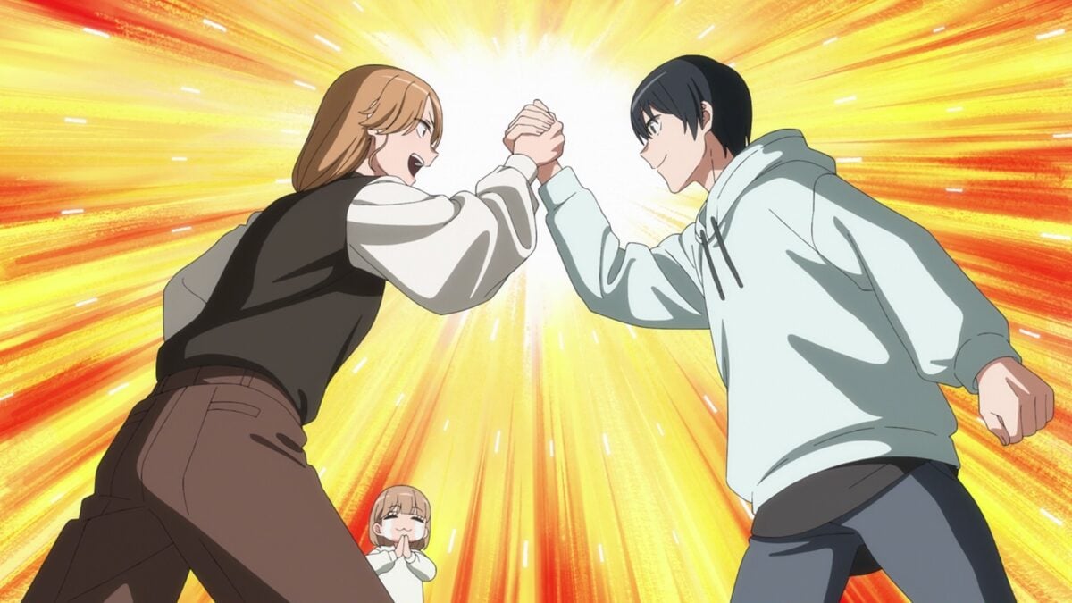 My Dress Up Darling S2 Episode 20 Miyako Amane Clasp Hands