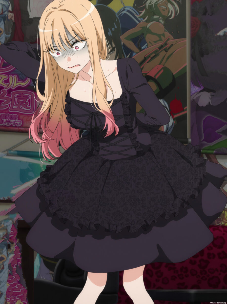 My Dress Up Darling S2 Epissode 19 Marin Struggles With Black Dress