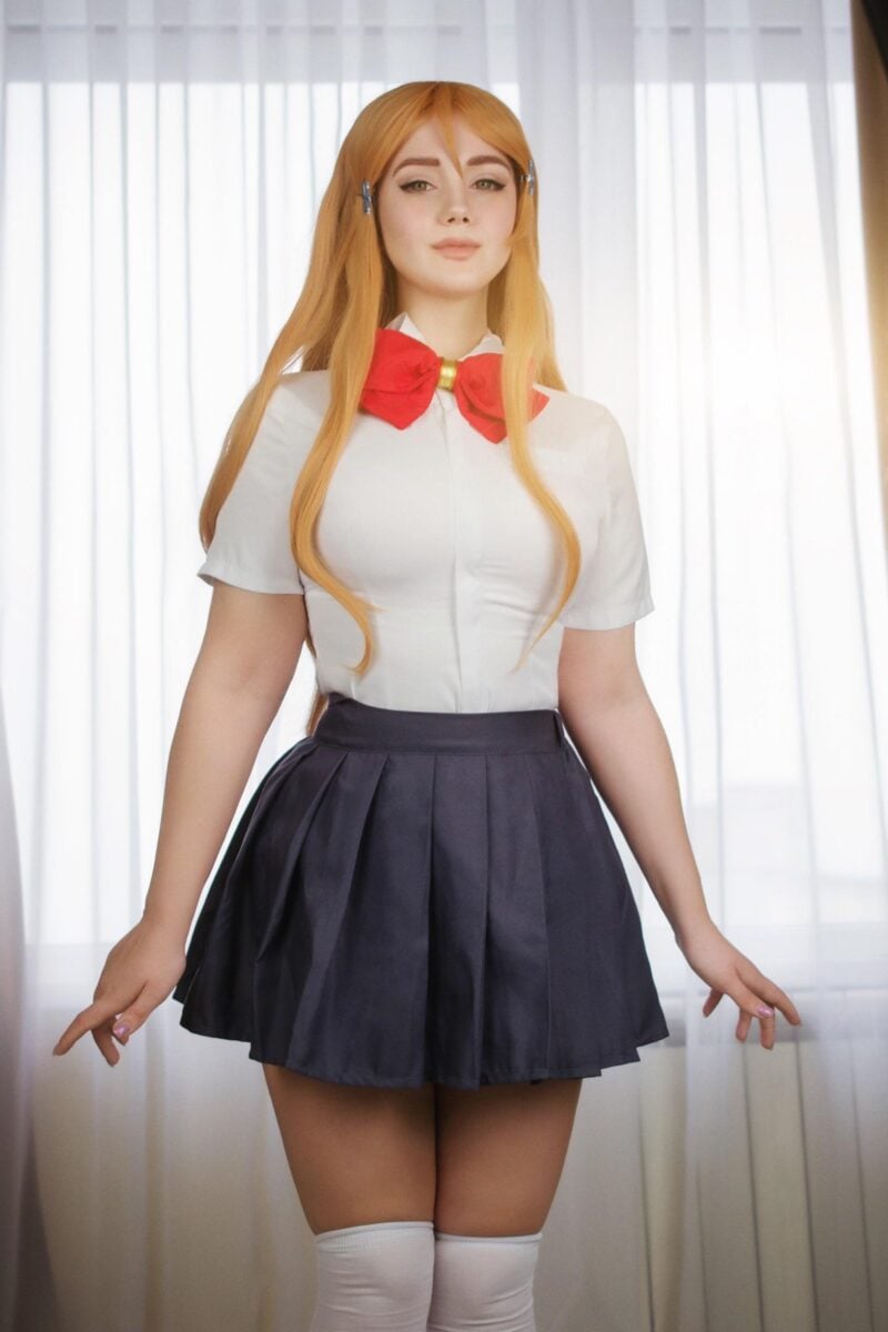 JyuSan's high school Orihime cosplay