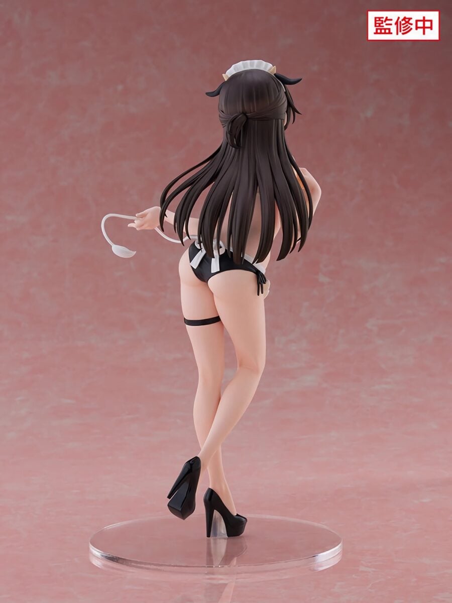 Tenitol Roshidere Cow Costume Figures Yuki Back View Full