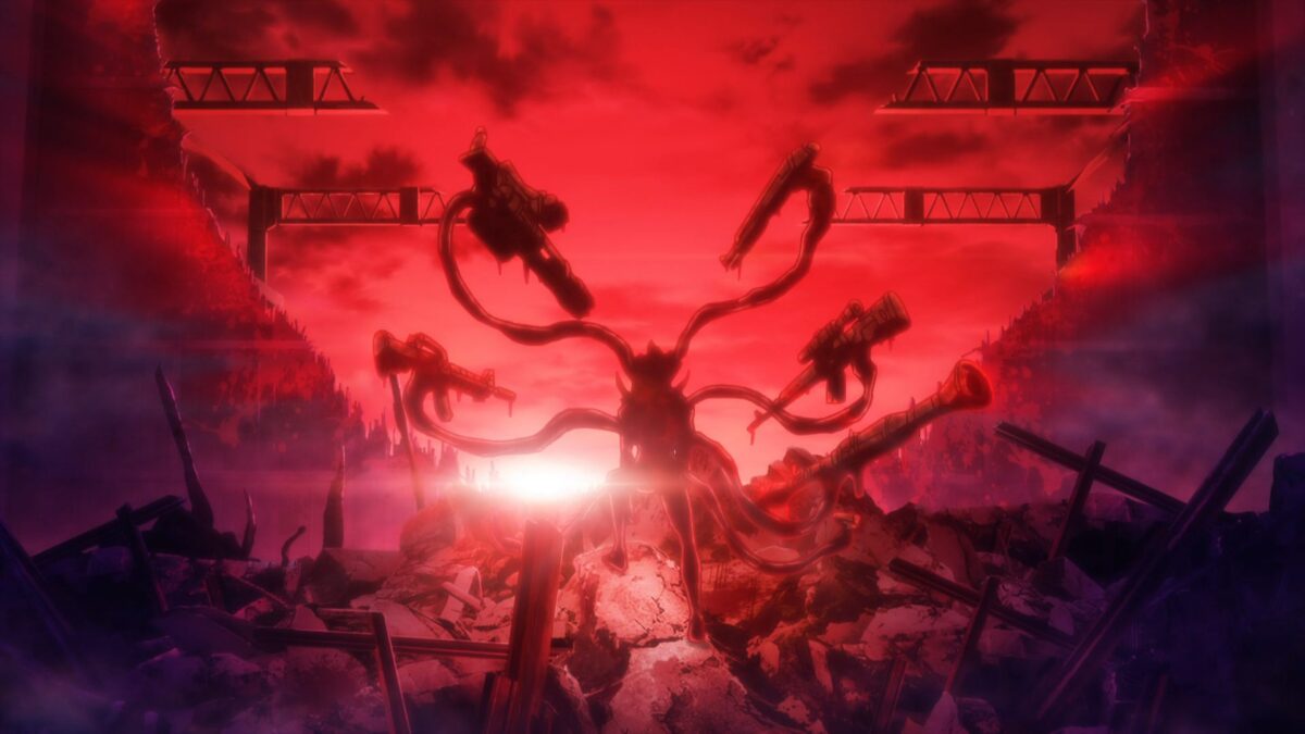 Tougen Anki Shiki Destroyed Building