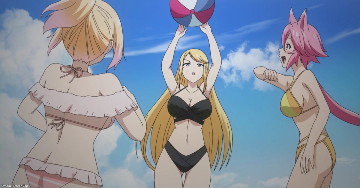 Yandere Dark Elf Episode 12 [END] Girls Bounce Beach Ball