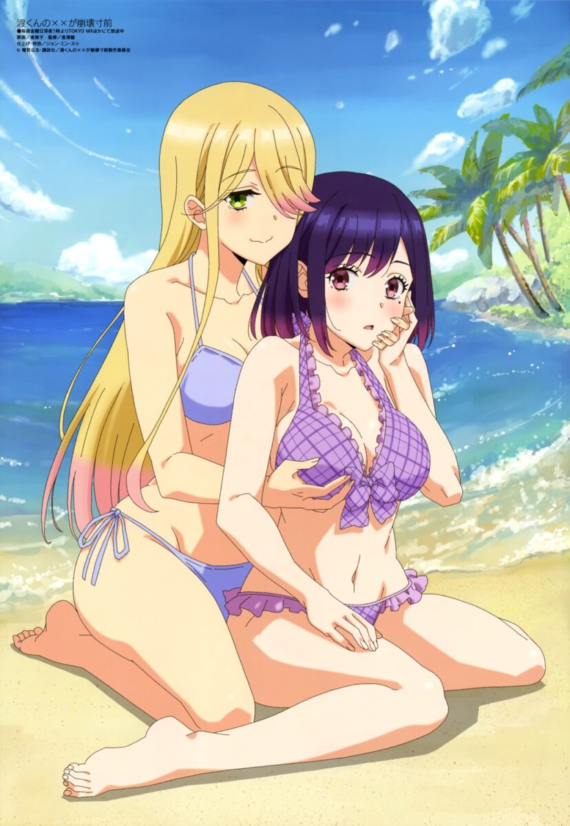 Yande.re 1239378 Sample Bikini Breast Grab Choi Mi Ja Ishihara Yukari (watarikunxx) Swimsuits Tachibana Satsuki (watarikunxx) Watari Kun No Xx Ga Houkai Sunzen Yuri