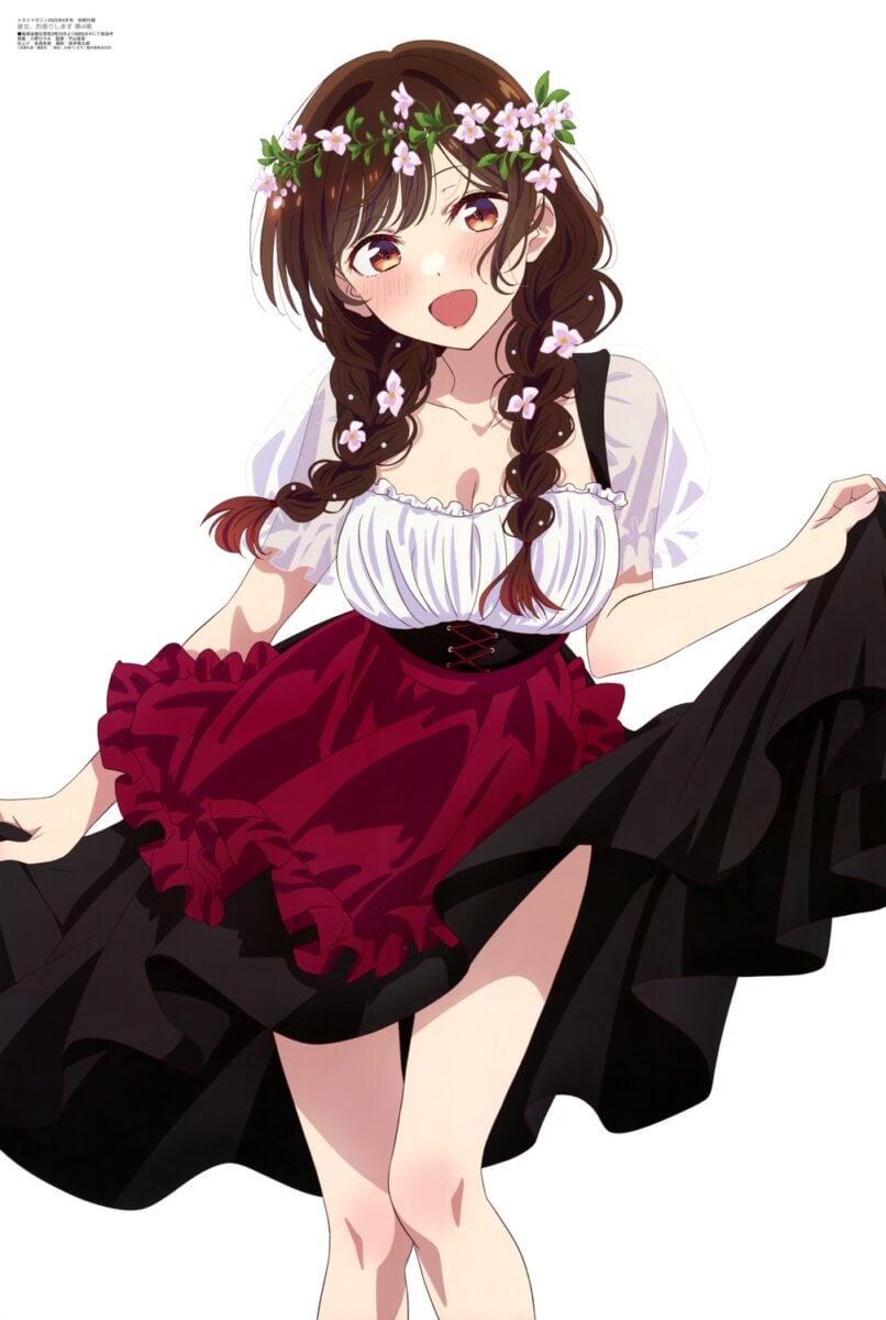 Rent a Girlfriend large poster Megami Magazine September 2025