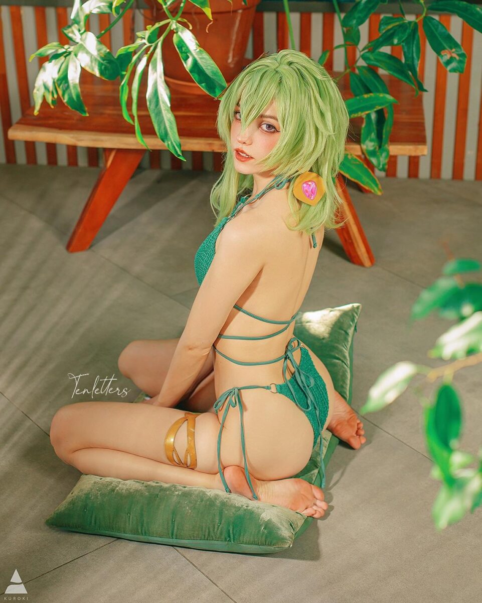 Amber, but Dendro?! It's Collei by Tenletters!