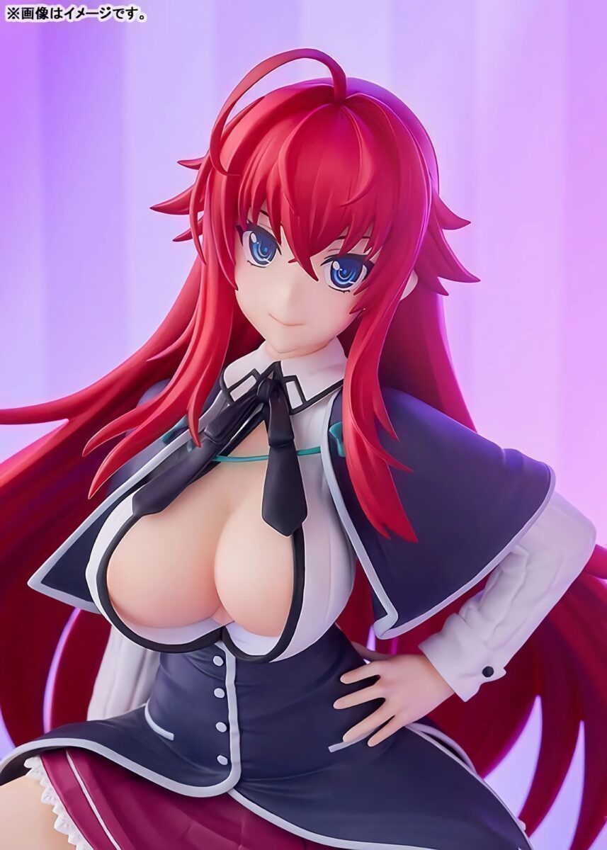 Good Smile Company High School DxD Rias Gremory L Size Figure Doki Doki Version Front View Cropped