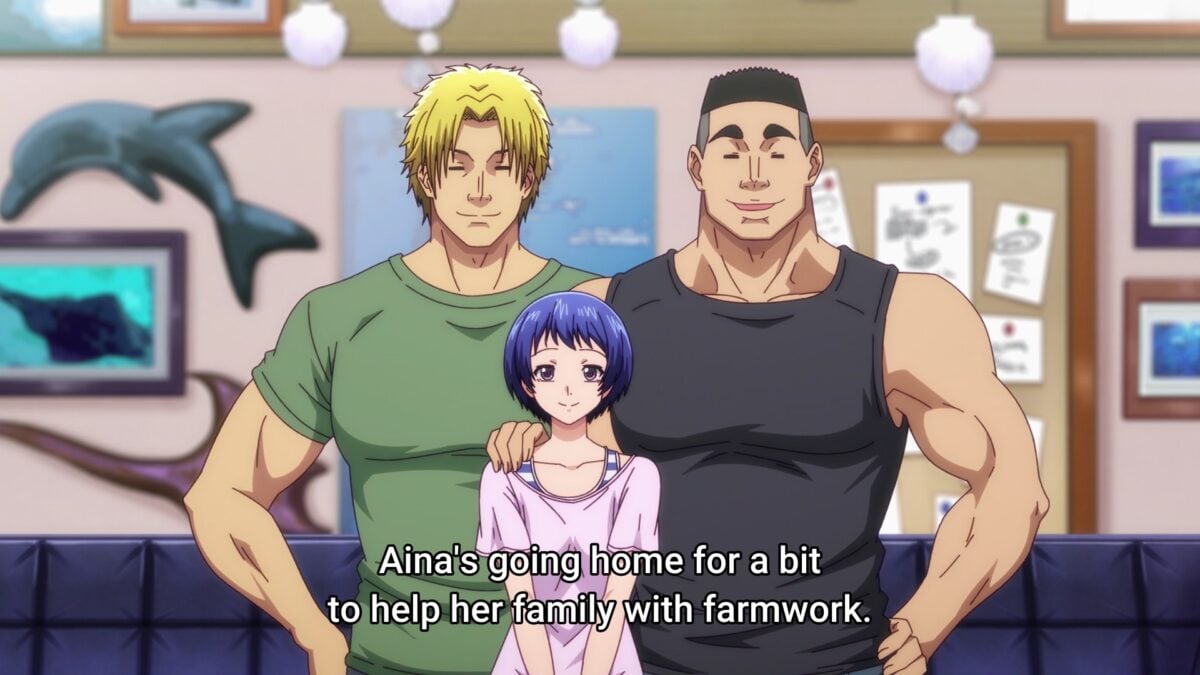 Grand Blue S2 Episode 10 Aina Temporary Absence