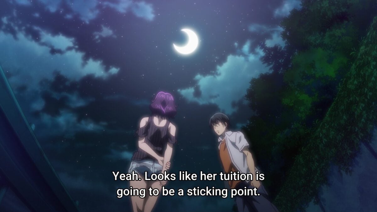 Grand Blue S2 Episode 10 Azusa Mentions Aina's Tuition