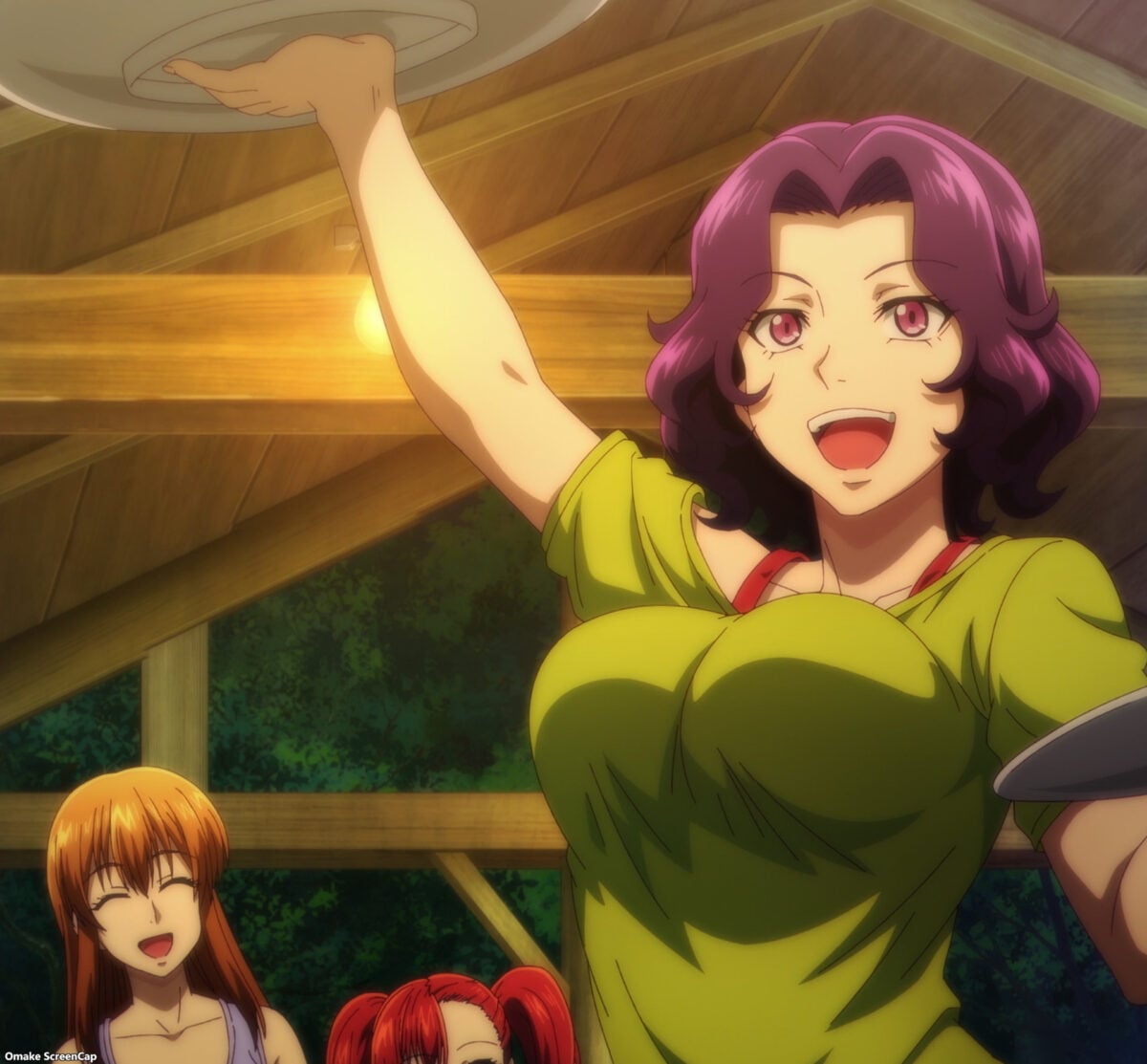 Grand Blue S2 Episode 11 Azusa Carries Platter