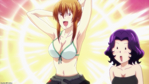 Grand Blue S2 Episode 11 Azusa Disappointed Nanaka Covers Bikini