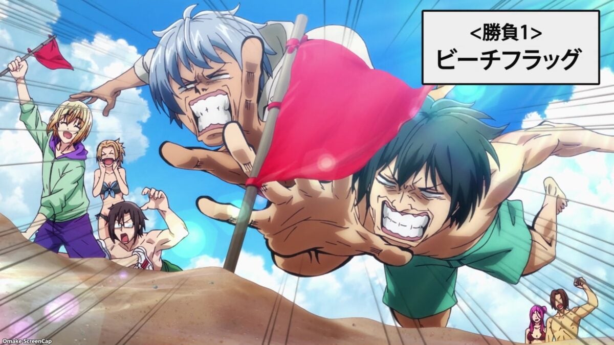 Grand Blue S2 Episode 11 Beach Flag