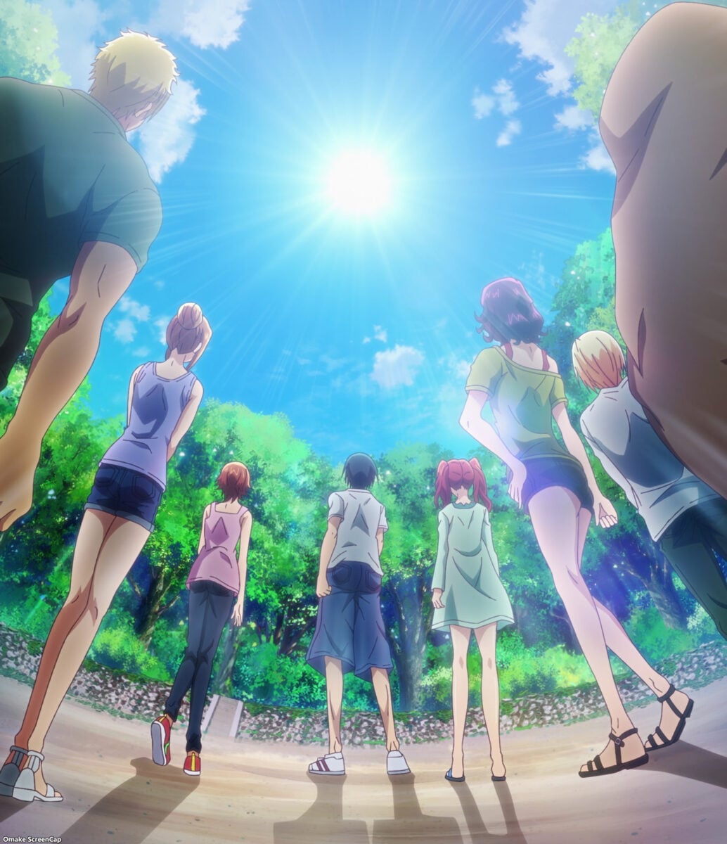 Grand Blue S2 Episode 11 Diving Crew Lands On Desert Island Beach
