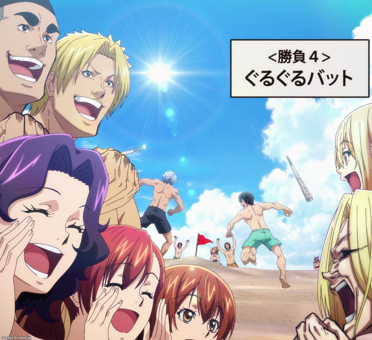 Grand Blue S2 Episode 11 Dizzy Bat Race