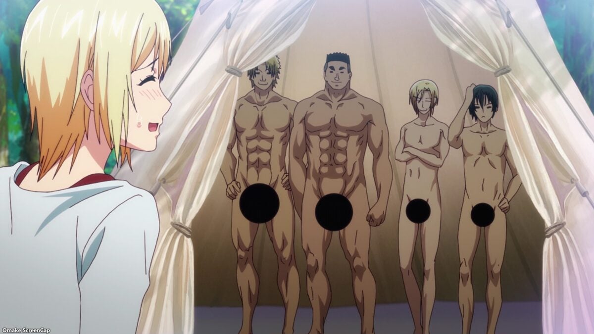 Grand Blue S2 Episode 11 Dudes Keep Tent Open