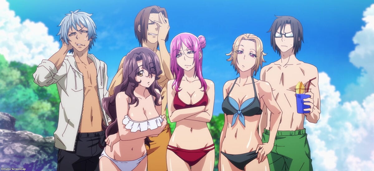 Grand Blue S2 Episode 11 Sakurako Group And Tinkerbell