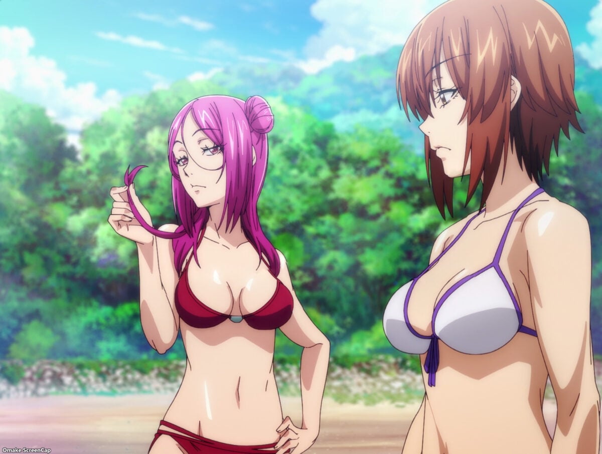 Grand Blue S2 Episode 11 Sakurako Throws Shade At Chisa