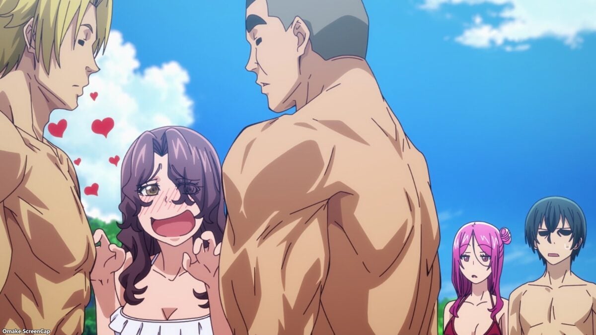 Grand Blue S2 Episode 11 Thirsty Sakurako Friend Hits On Peek A Boo Hunks