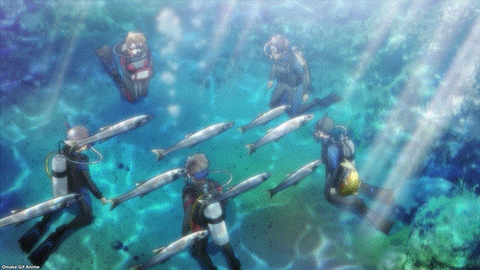 Grand Blue S2 Episode 12 [END] Nanaka Watches School Of Fish