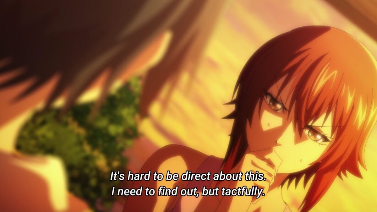 Grand Blue S2 Episode 9 Chisa Tactful Question