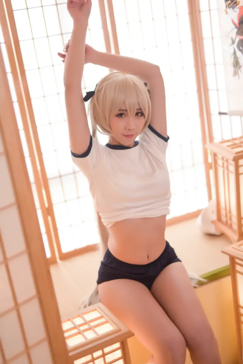 九曲jean's Sora Kasugano makes us miss P.E. class!